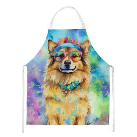 Hippie Dawg Apron Cooking Kitchen Server Baking Crafts Gardening for Adult Women Men, Unisex, Large, Multicolor