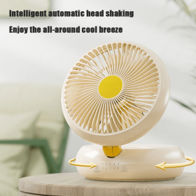 Table Fan, Rechargeable Remote Control Fan With Auto Oscillation 90 Foldable Ultra Quiet 4 Speeds Wind, Portable Air Circulator Fan,Hang Hook