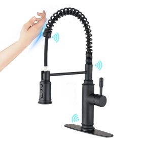 Touch Kitchen Faucet with Pull Down Sprayer (Color: as Pic)